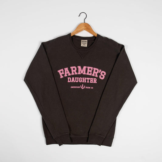 Farmers Daughter Charcoal Crewneck - American Farm Company