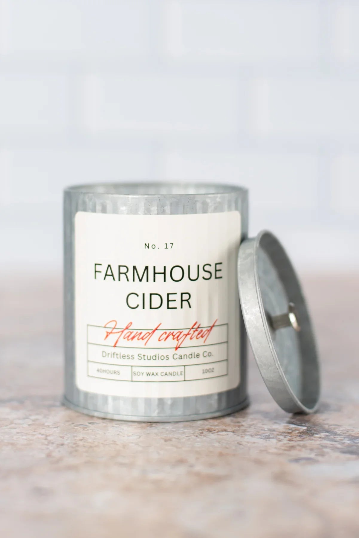 Farmhouse Cider Tin Farmhouse Candle
