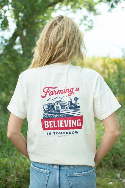 FarmingIsBelievingInTomorrow_IvoryTee_back [F] [LS]