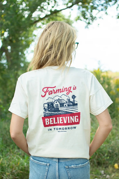 FarmingIsBelievingInTomorrow_IvoryTee_back [F] [LS]