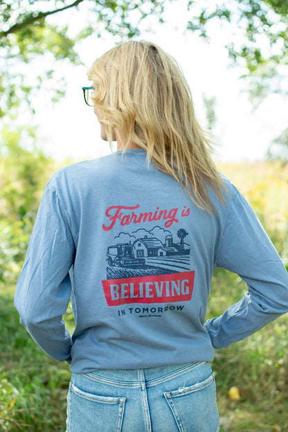 'Farming Is Believing In Tomorrow' Long Sleeve