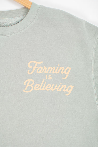 'Farming Is Believing' Crewneck