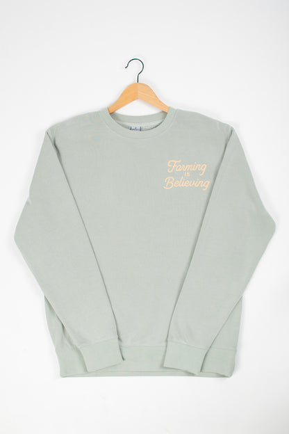 'Farming Is Believing' Crewneck