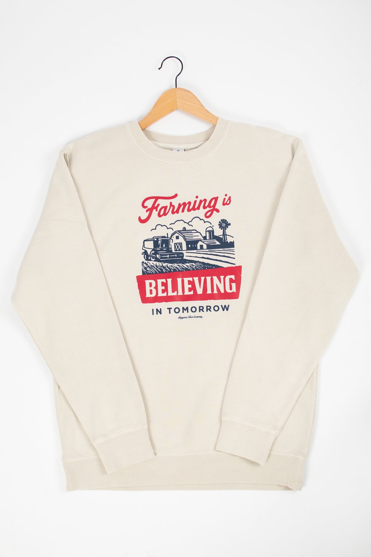 'Farming Is Believing In Tomorrow' Crewneck