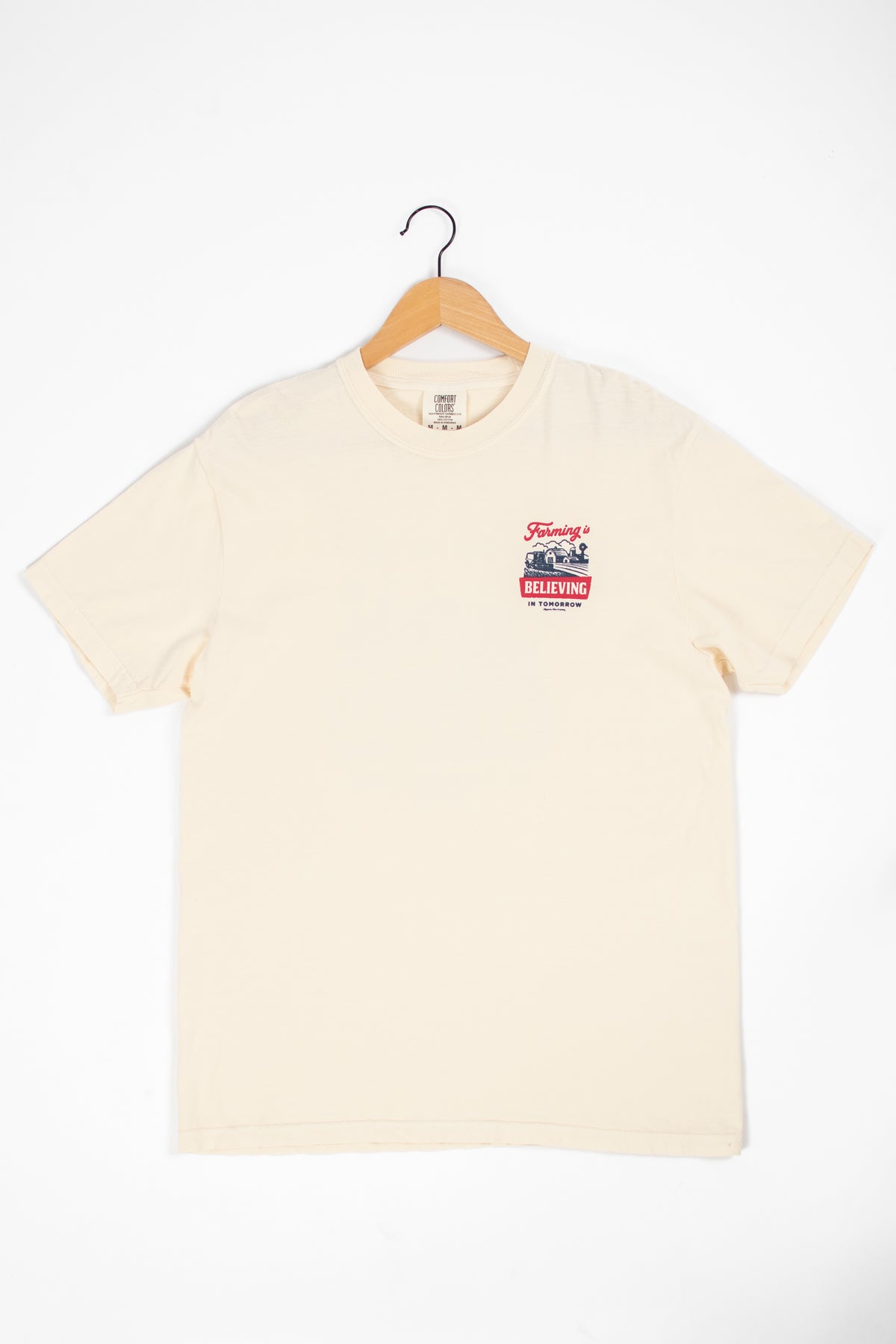 FarmingIsBelievingInTomorrow_IvoryTee_front [M] [F] [KO]