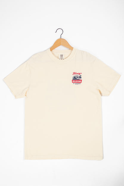 FarmingIsBelievingInTomorrow_IvoryTee_front [M] [F] [KO]