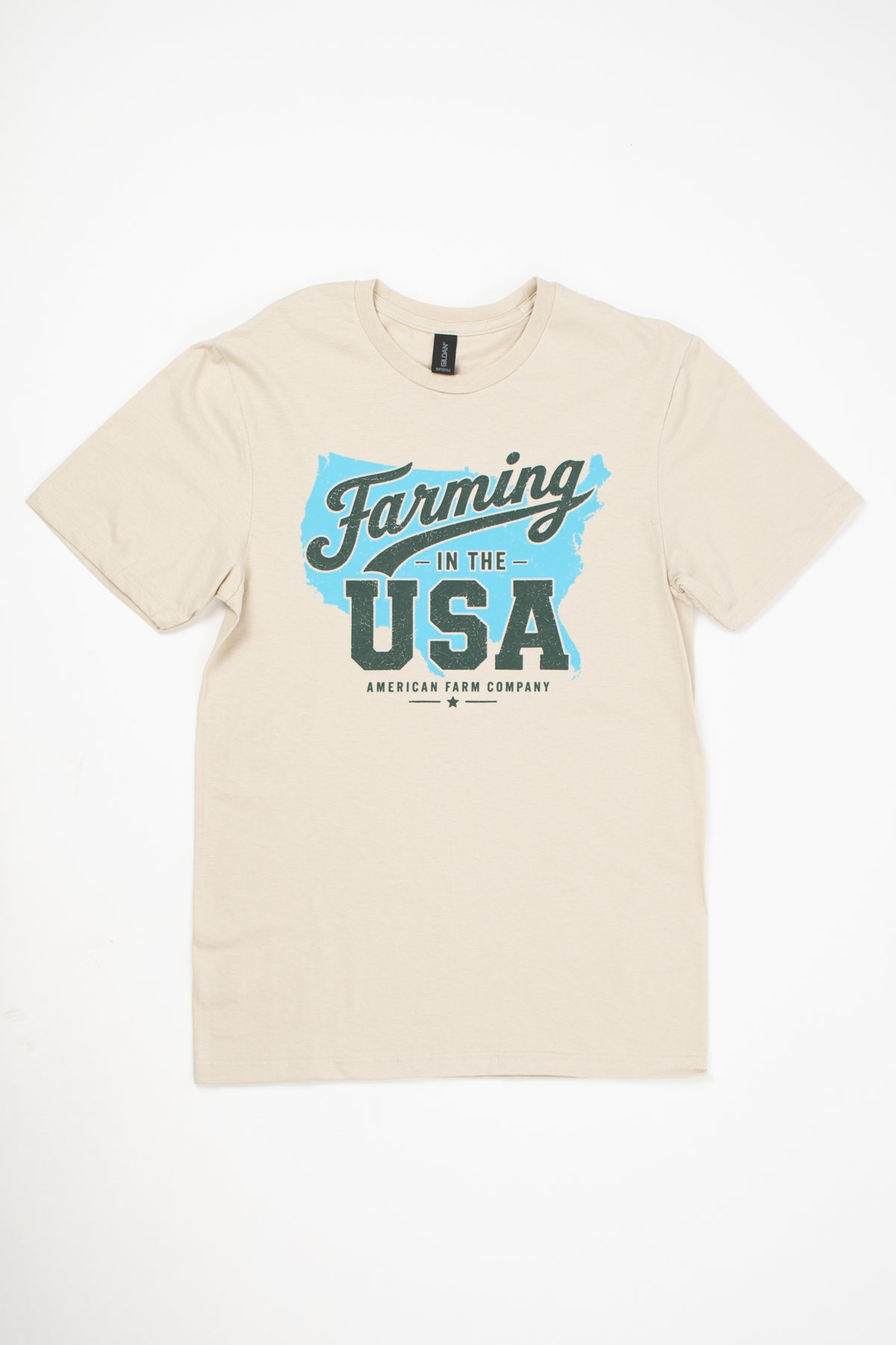 'Farming in the USA' Adult T-Shirt