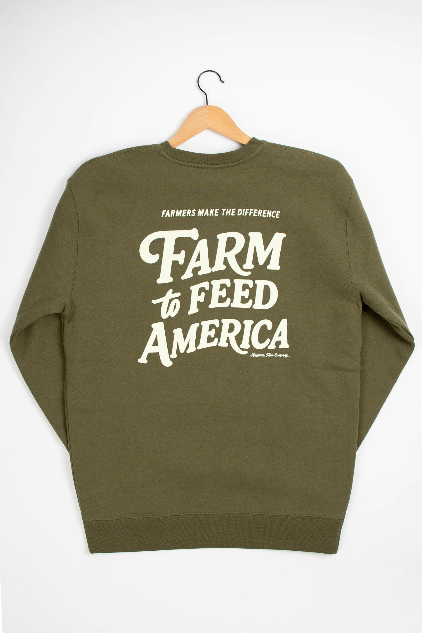 'Farm to Feed America' Crewneck