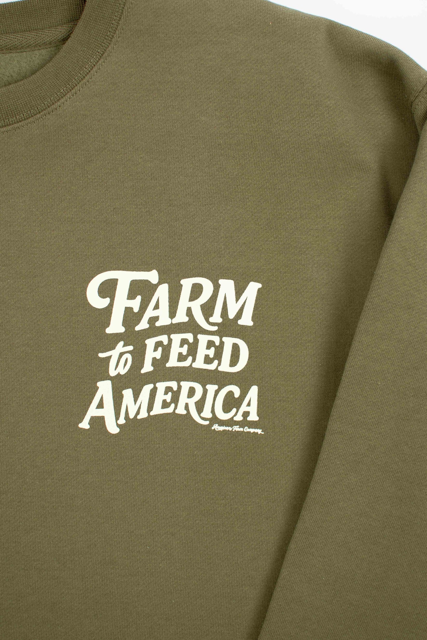'Farm to Feed America' Crewneck