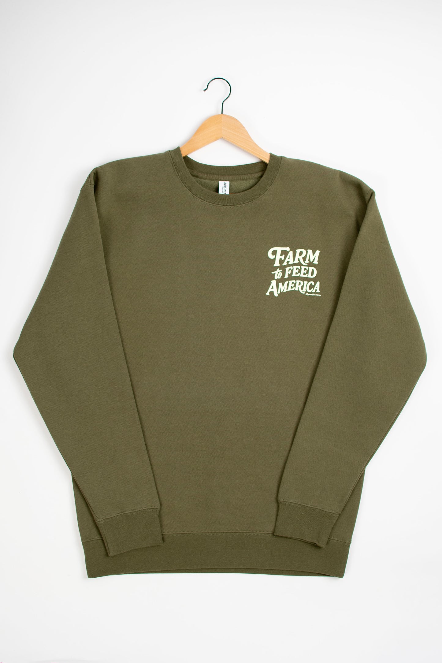 'Farm to Feed America' Crewneck