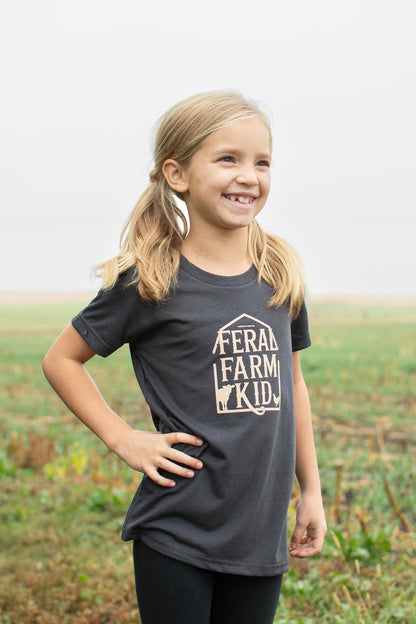 'Feral Farm Kid' Toddler/Youth Tee