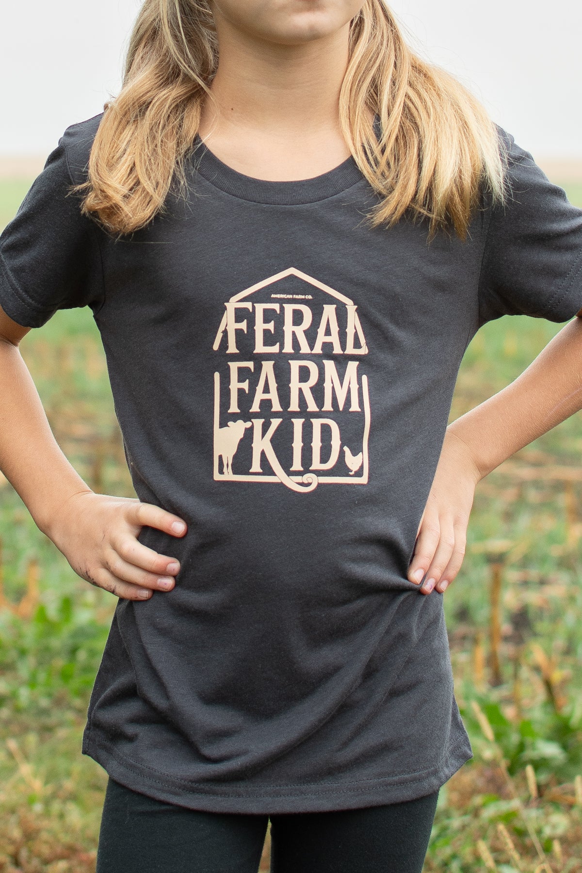 'Feral Farm Kid' Toddler/Youth Tee