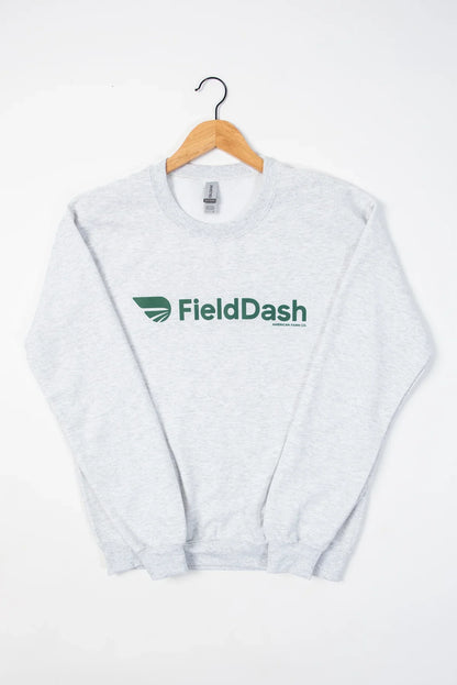 'FieldDash' Ash Crewneck