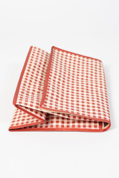 Field Delivery Meal Bag - Rust Gingham