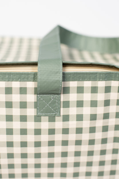 Field Delivery Meal Bag - Sage Gingham