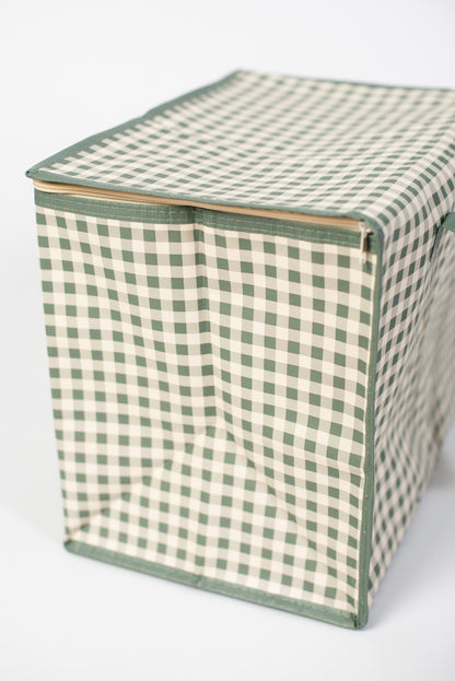 Field Delivery Meal Bag - Sage Gingham