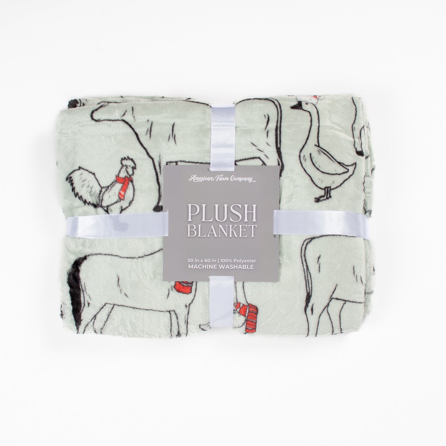 Filthy Animals Christmas Plush Blanket