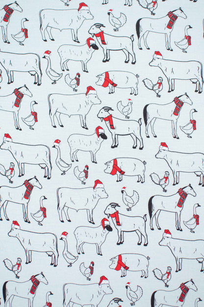 Filthy Animals Christmas Kids Bamboo Blanket