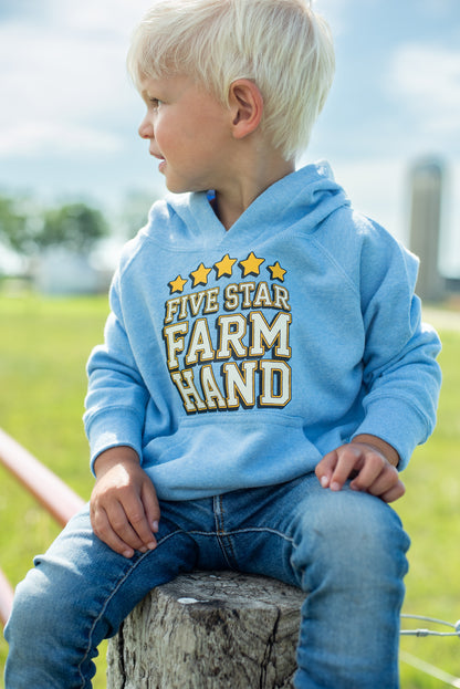 'Five Star Farm Hand' Toddler/Youth Hoodie