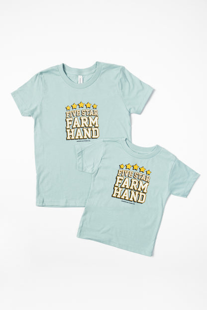 'Five Star Farm Hand' Toddler/Youth Tee