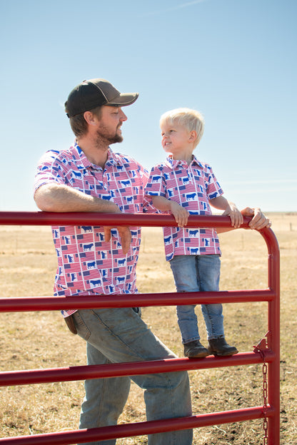 Flags & Steers Performance Polo