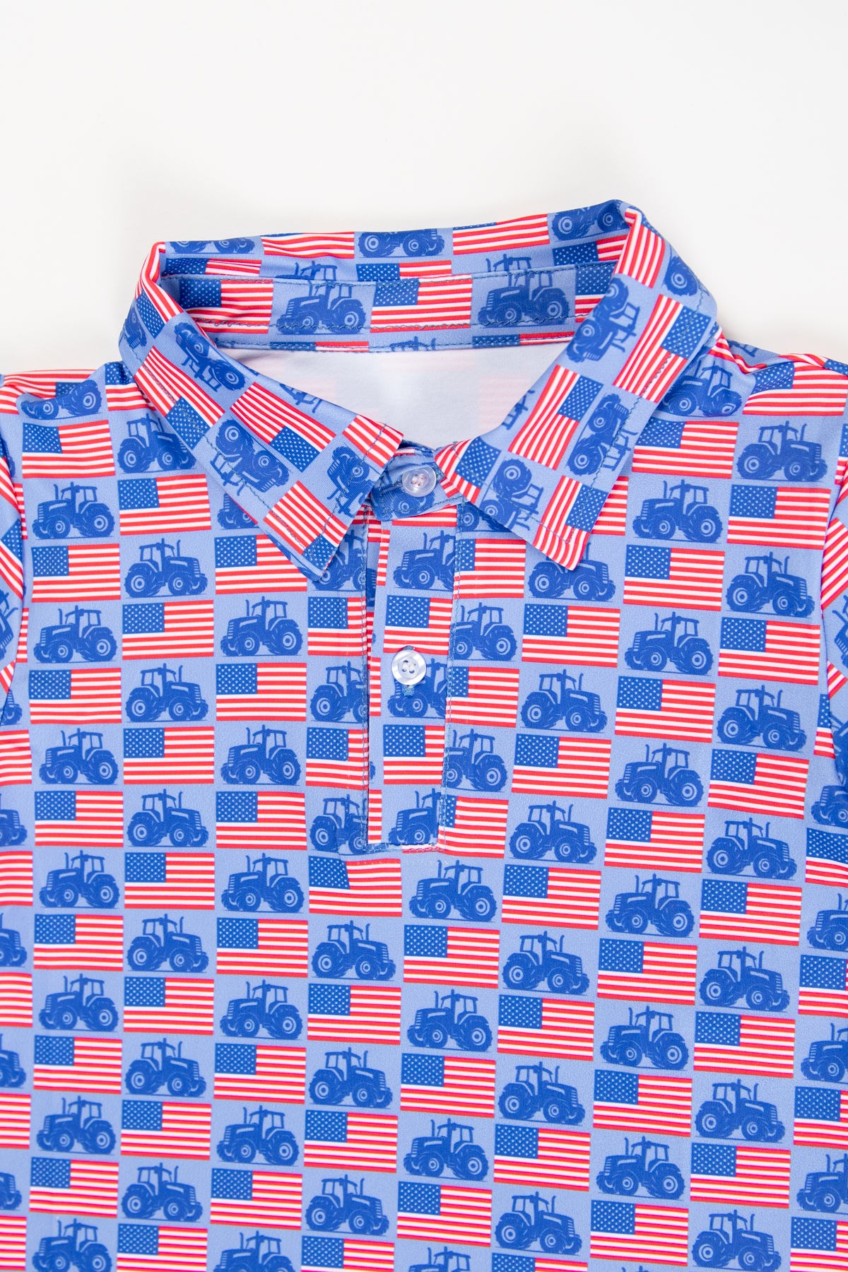 Flags & Tractors Baby/Youth Performance Polo