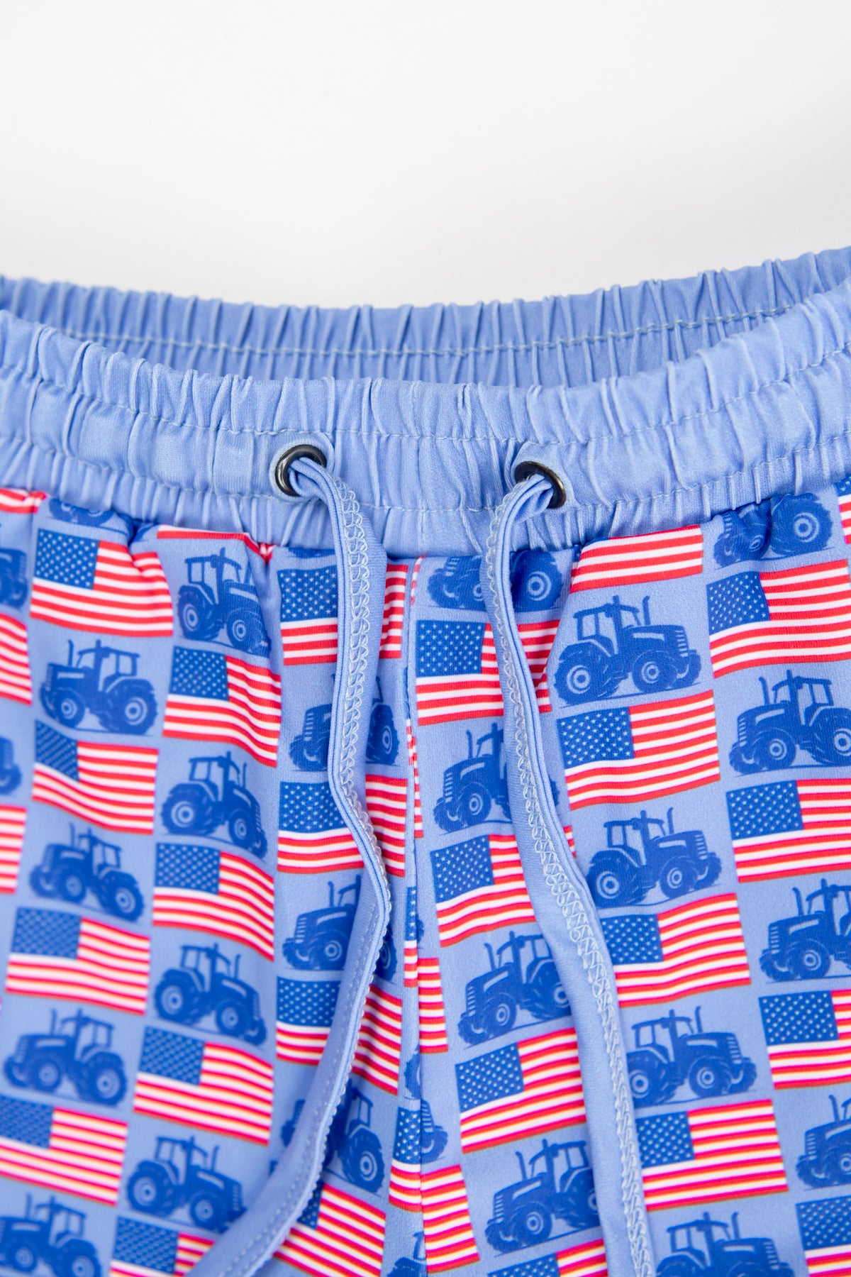 Flags & Tractors Baby Swim Trunk