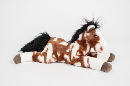Floppy Painted/Pinto Horse Stuffed Animal Plush - 16"