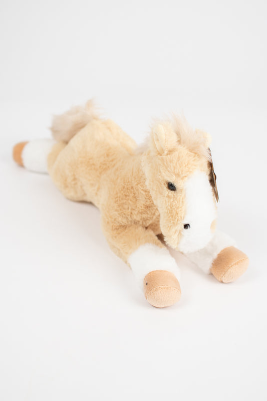 Floppy Palamino Horse Stuffed Animal Plush - 16"