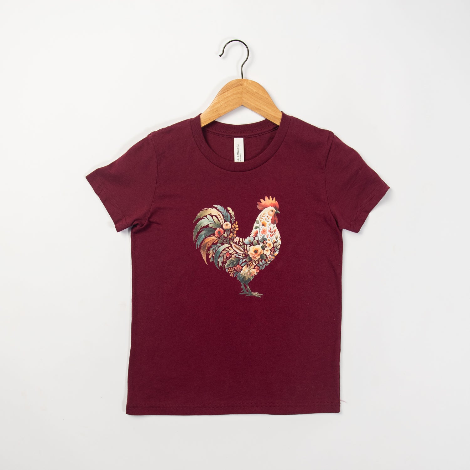 Floral Chicken Youth Tee - American Farm Company