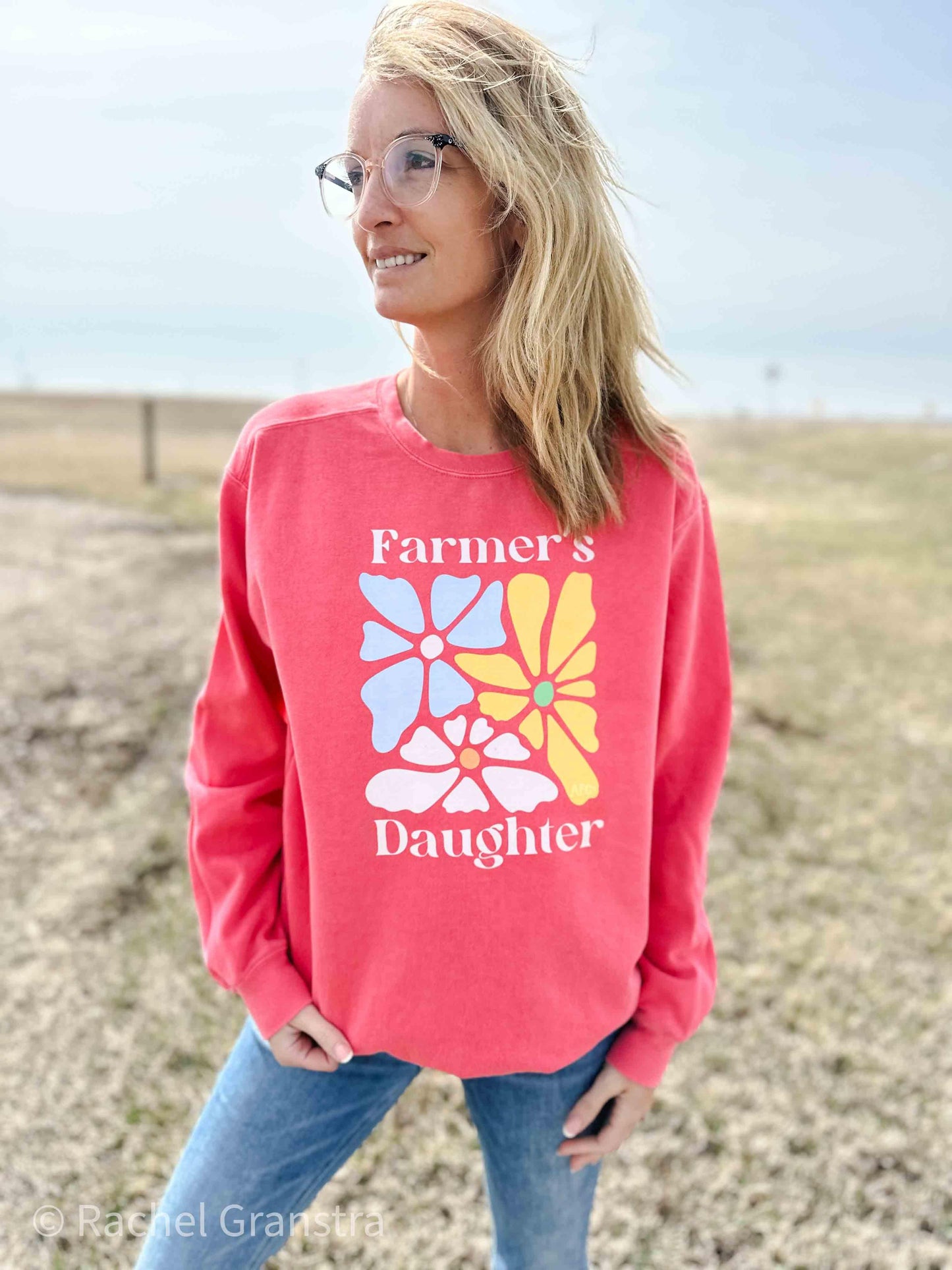 Farmer's Daughter Floral Crewneck - American Farm Company