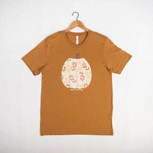 Floral Pumpkin Tee - American Farm Company