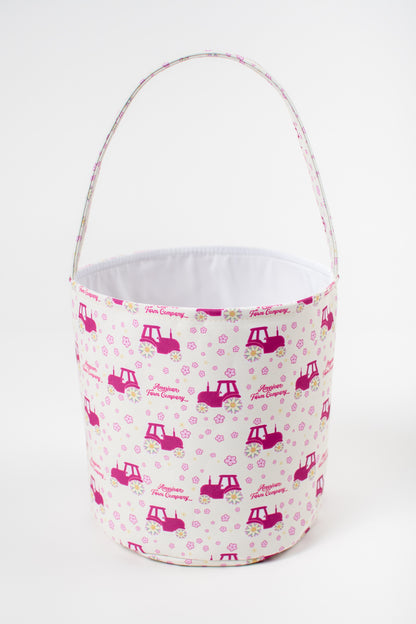 *PREORDER* Floral Tractor Easter Basket