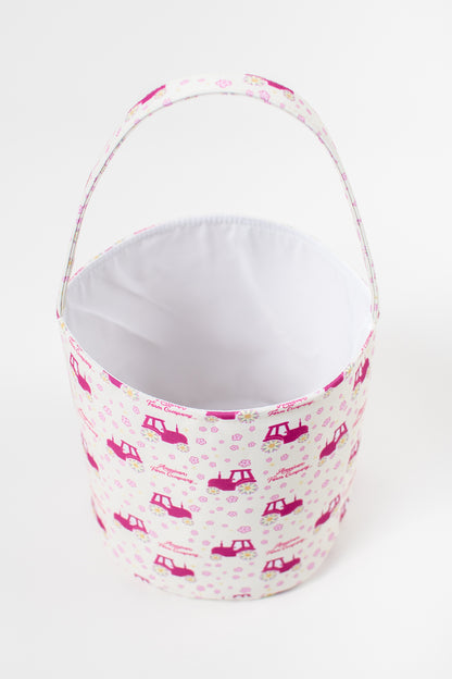 *PREORDER* Floral Tractor Easter Basket