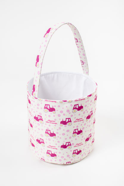 *PREORDER* Floral Tractor Easter Basket