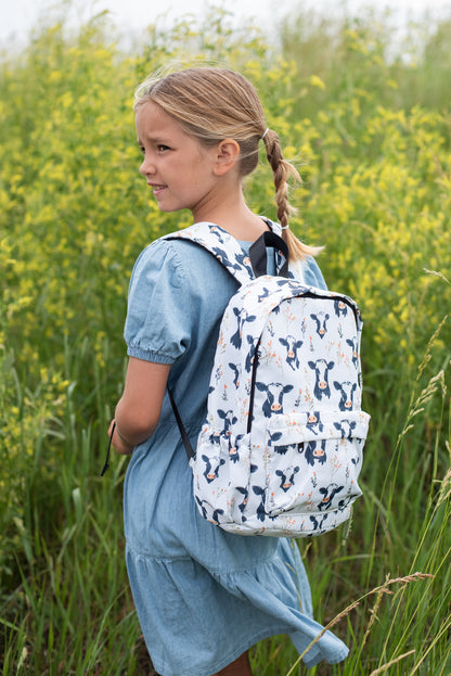 Floral Holsteins Backpack *PREORDER*