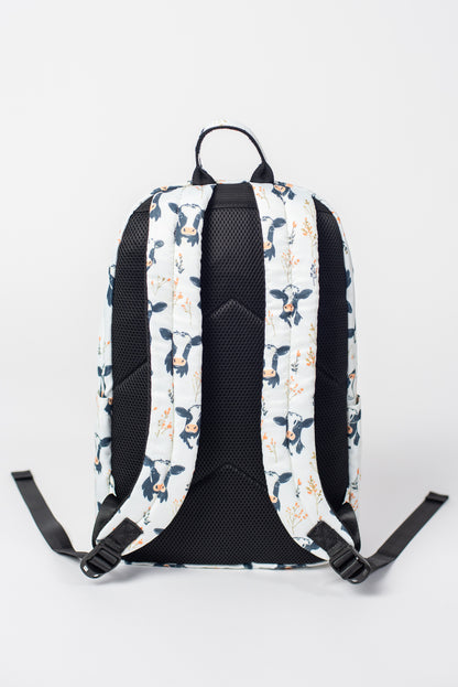 Floral Holsteins Backpack *PREORDER*