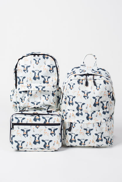 Floral Holsteins Backpack *PREORDER*