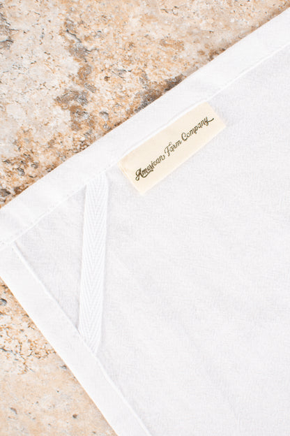 Christmas Chicken 'Peck the Halls' Flour Sack Kitchen Towel