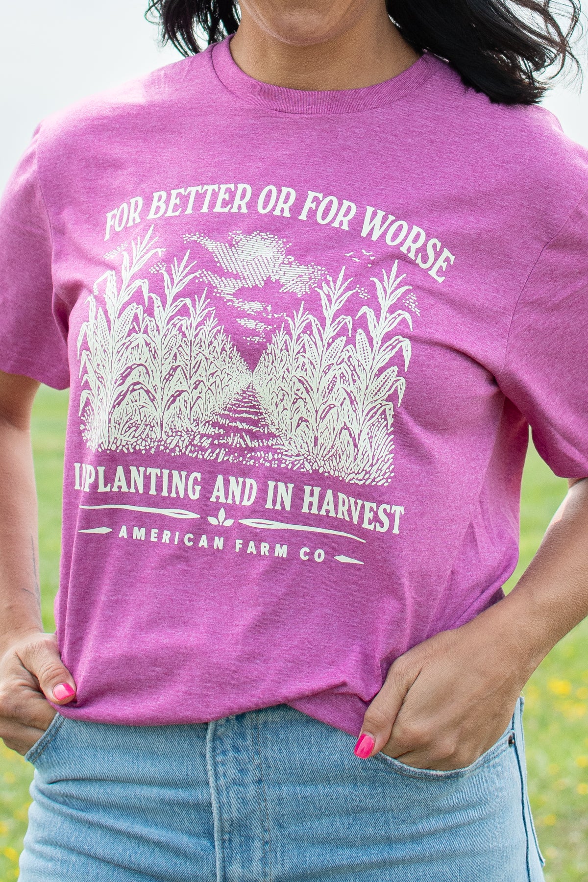 For Better or For Worse, In Planting and In Harvest' Tee