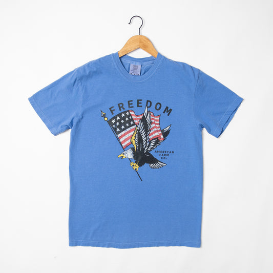 Freedom Flag Blue Tee