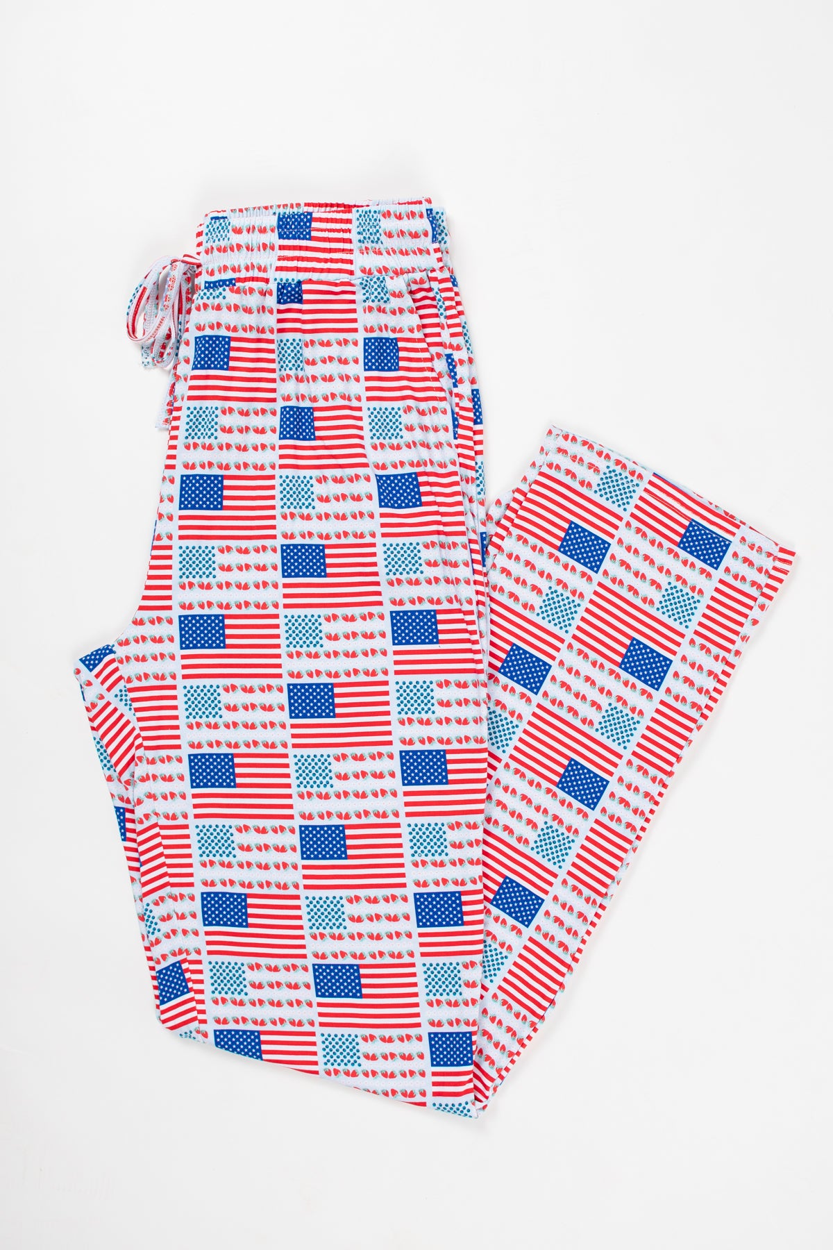 Fruit Flag Adult Bamboo Pajama Pants