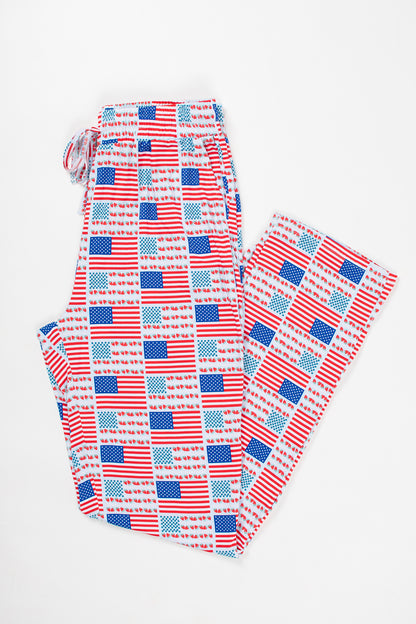 Fruit Flag Adult Bamboo Pajama Pants