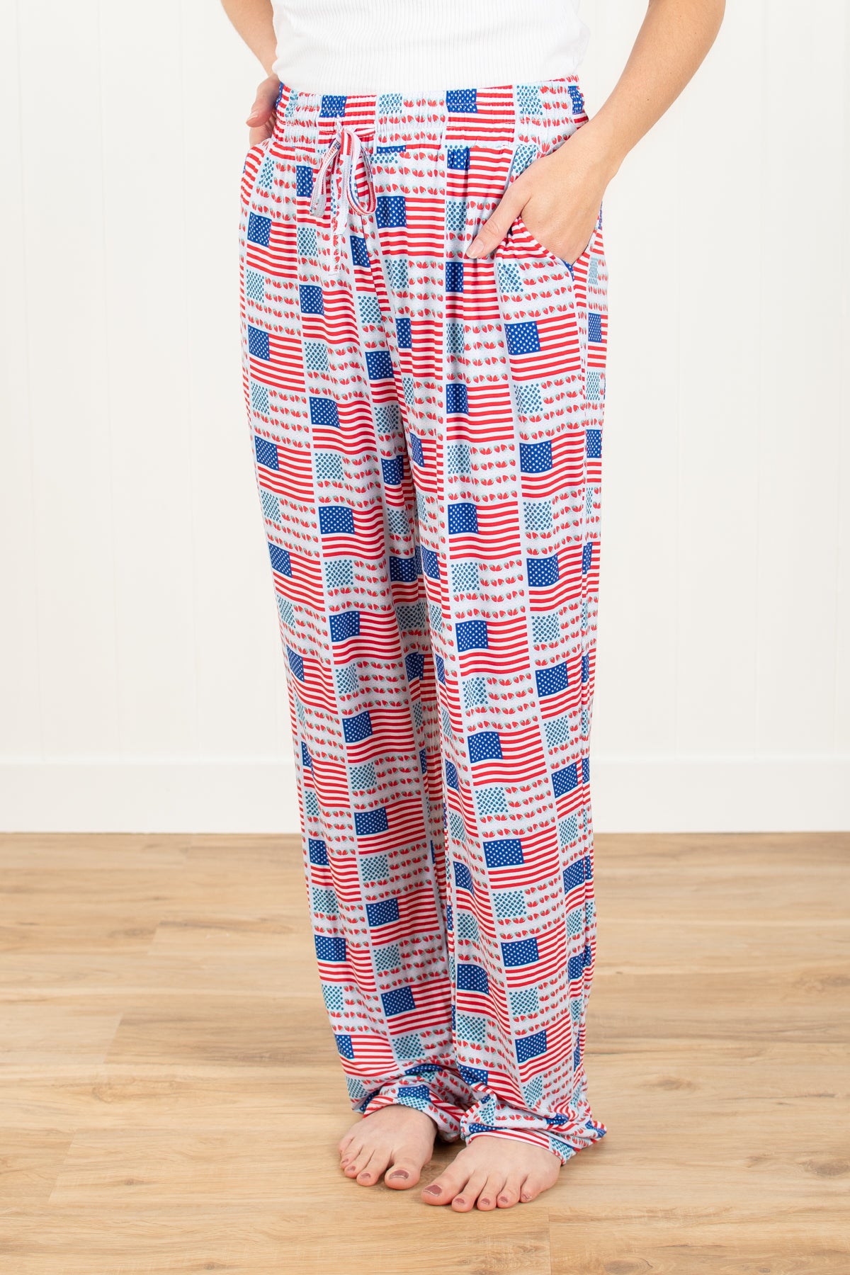 Fruit Flag Adult Bamboo Pajama Pants