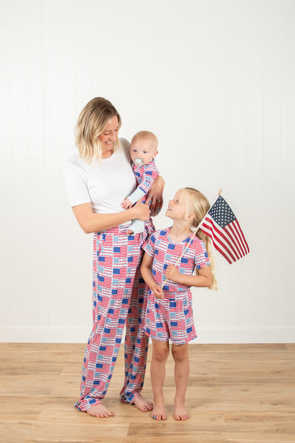 Fruit Flag Toddler/Youth Bamboo Pajama Set