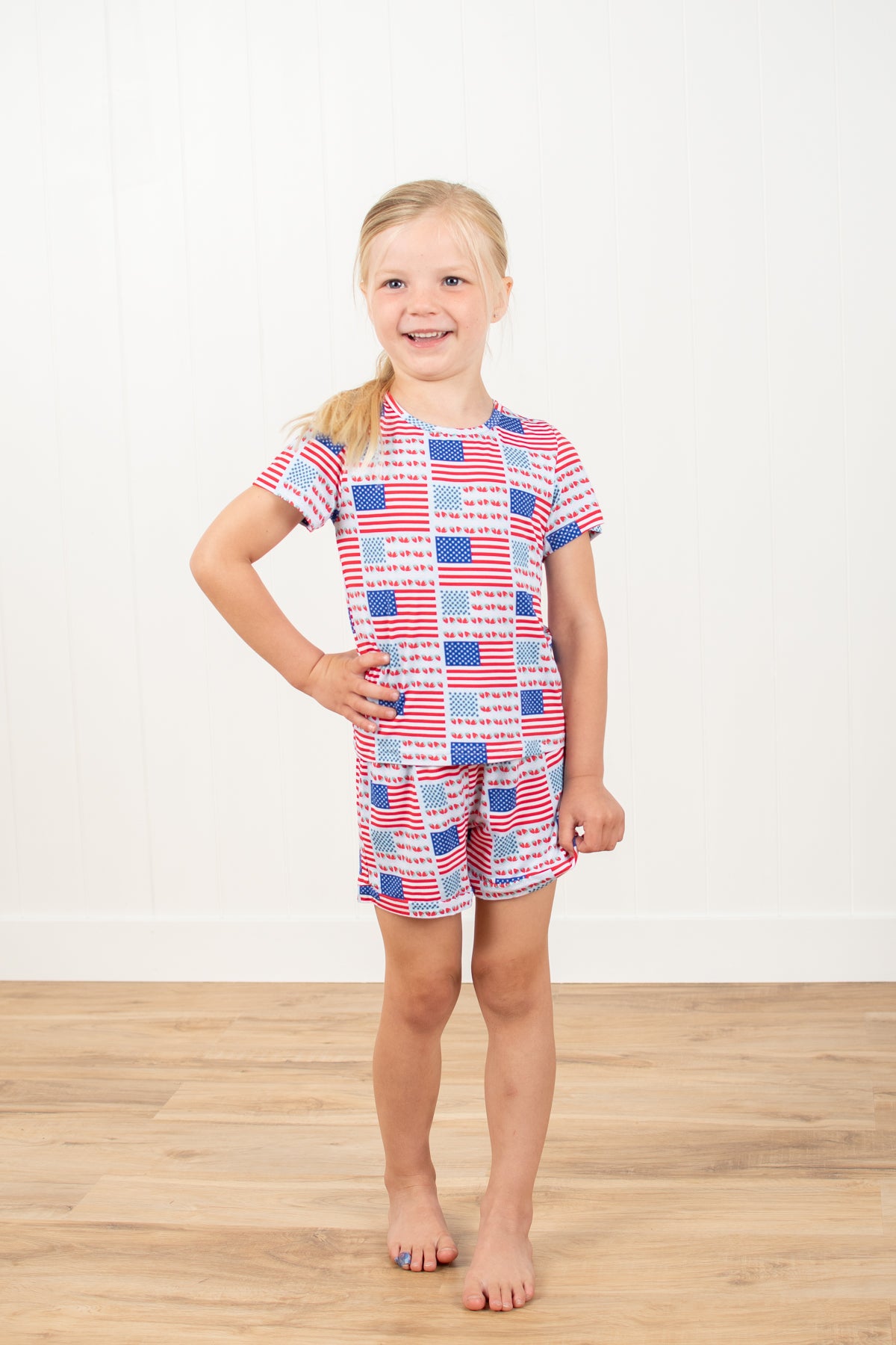 Fruit Flag Toddler/Youth Bamboo Pajama Set