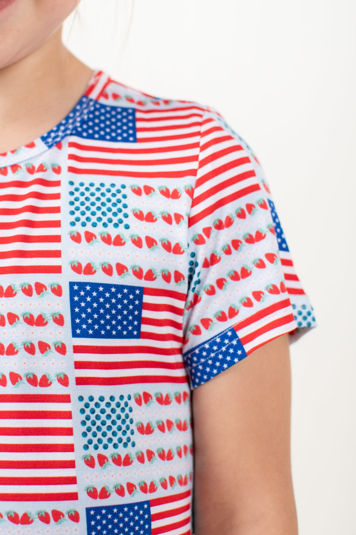 Fruit Flag Toddler/Youth Bamboo Pajama Set