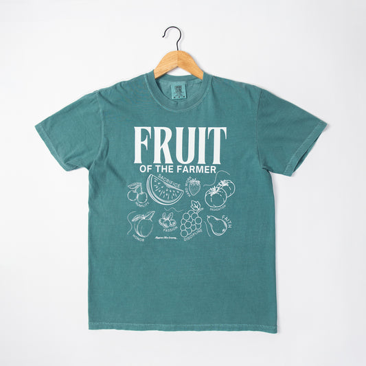 'Fruit of the Farmer' Emerald Tee