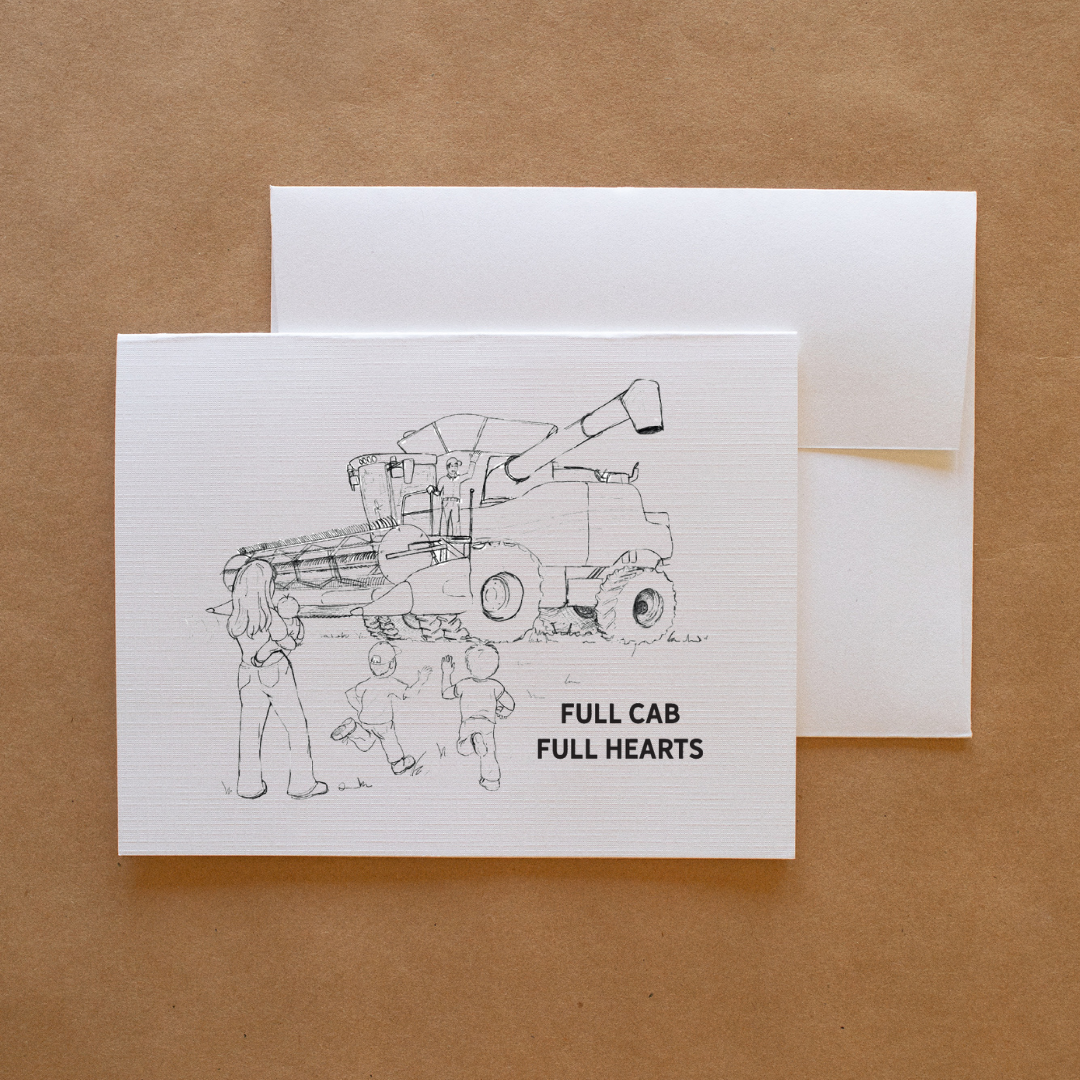 Full Cab, Full Hearts - Greeting Card