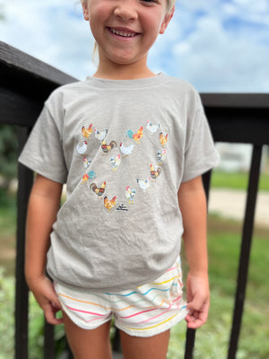 ‘Chicken Heart’ Toddler/Youth Tees